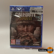 Playstation 4 game : Call of duty WWII Nieuw in seal