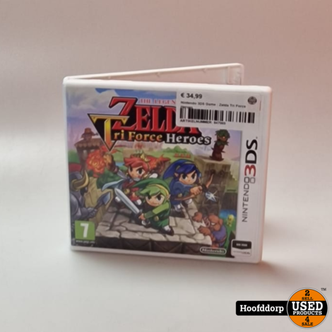 Nintendo 3DS Game : Zelda Tri Force Heroes