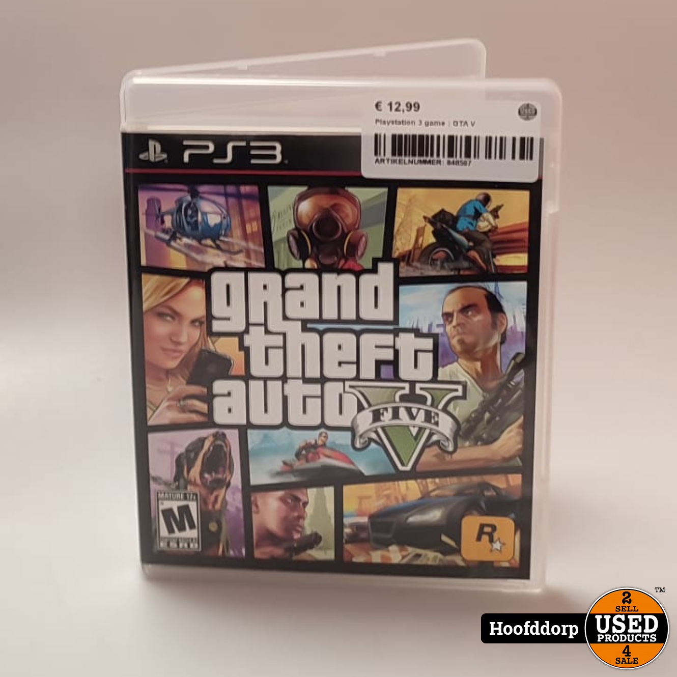 Moderniseren Huiswerk ik ontbijt Playstation 3 game : GTA V - Used Products Hoofddorp