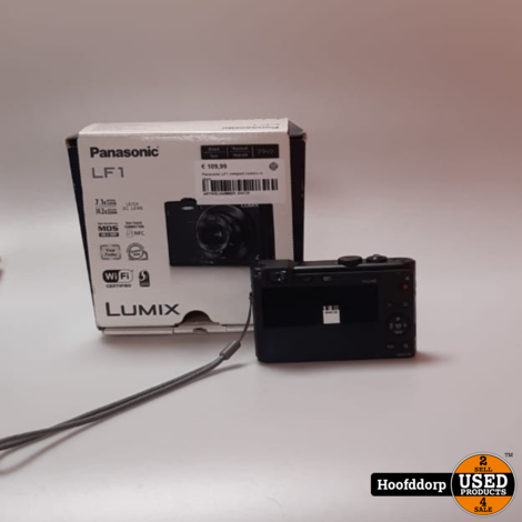 Panasonic LF1 compact camera in doos