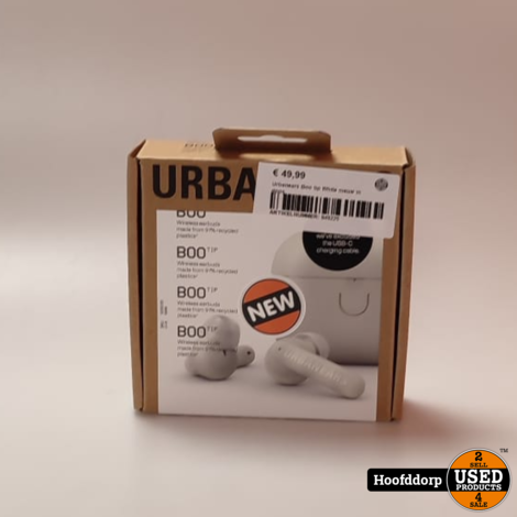 Urbanears Boo tip White nieuw in doos