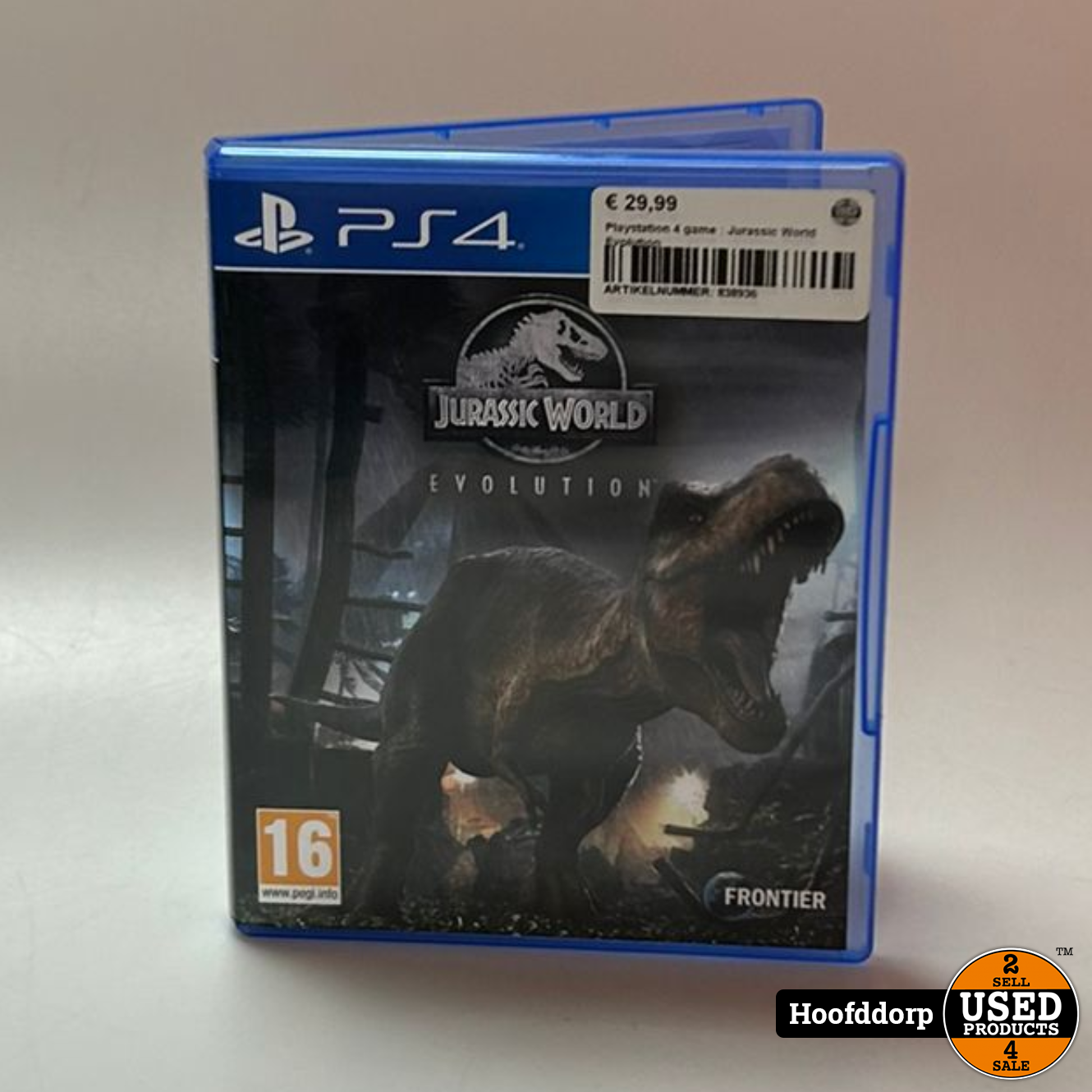 Ramen wassen Middel muis Playstation 4 game : Jurassic World Evolution - Used Products Hoofddorp