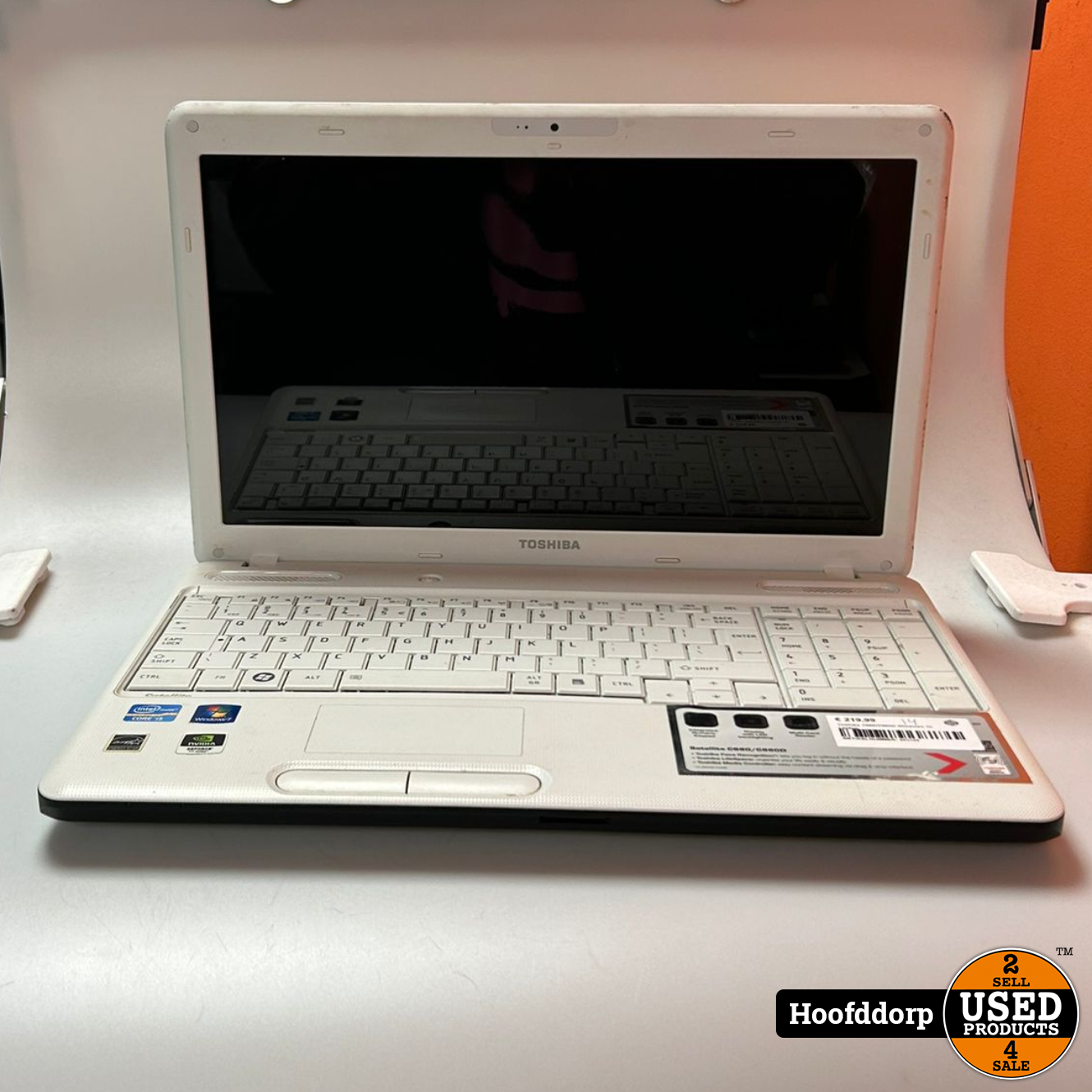 stad studie Verpersoonlijking Toshiba C660/C660D Windows 10 Laptop - Used Products Hoofddorp