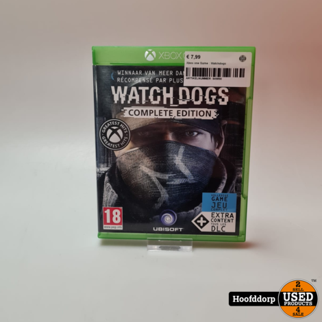 Xbox one Game : Watchdogs