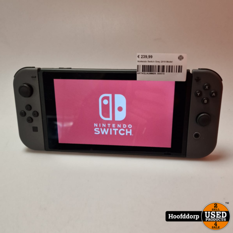 Nintendo Switch Grey 2019 Model