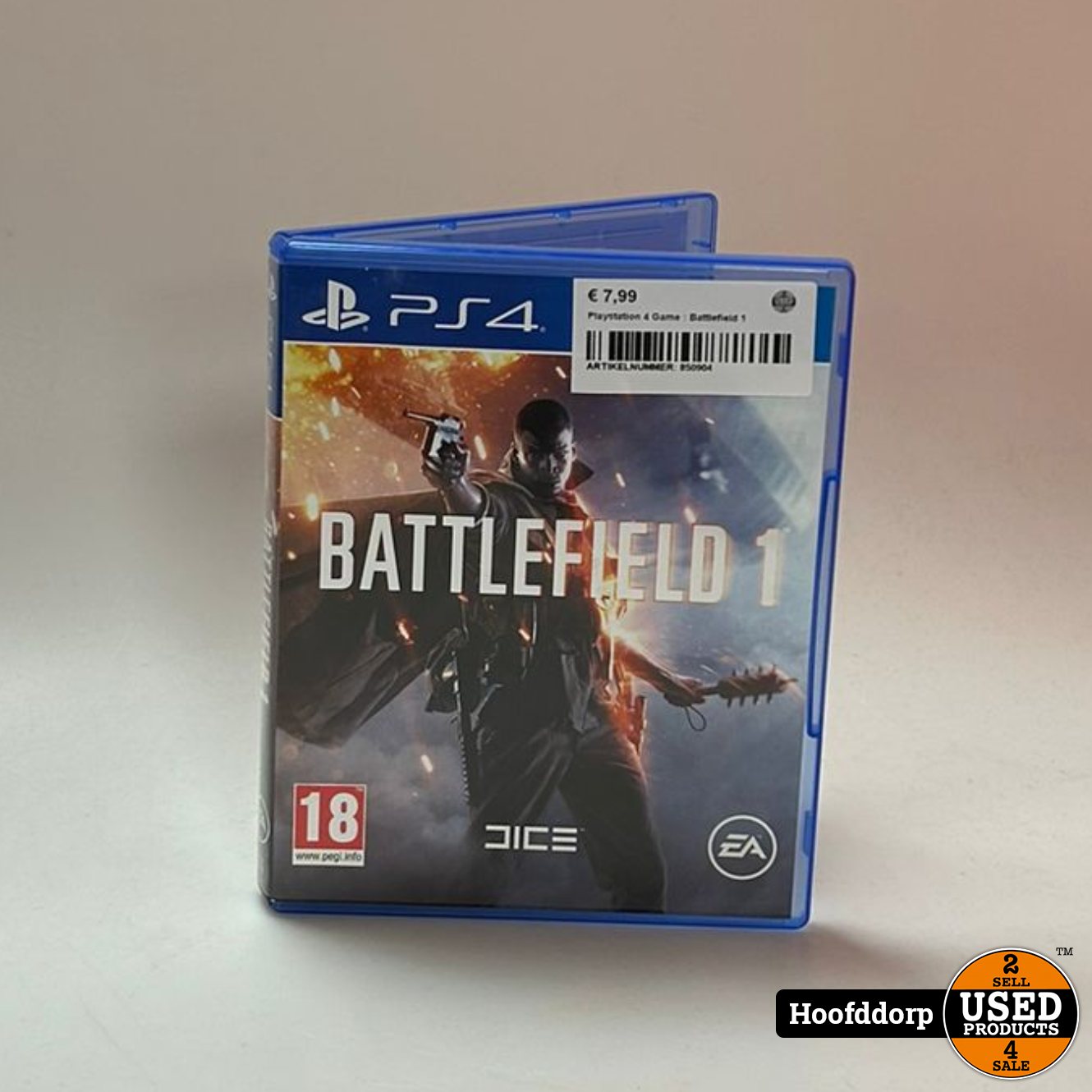 4 Game : Battlefield 1 - Used Products