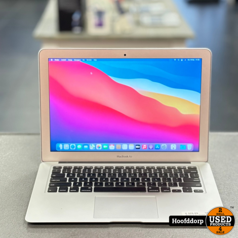 Macbook Air 13 inch 2017 i5/8GB/128GB SSD Silver | Nette staat