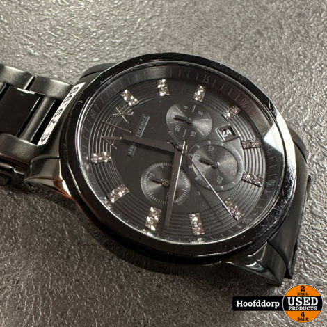 Armani Exchange AX2093 Herenhorloge Zwart