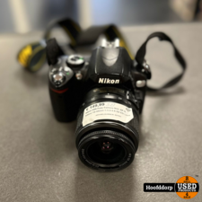 Nikon D60 Foto Camera Incl. AF-S Nikkor 18-55mm 1:3.5-5.6 G2 ED Lens