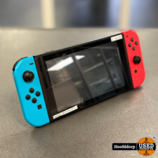 Nintendo Switch Console Rood/Blauw | Redelijke Staat (Zie Omschrijving)