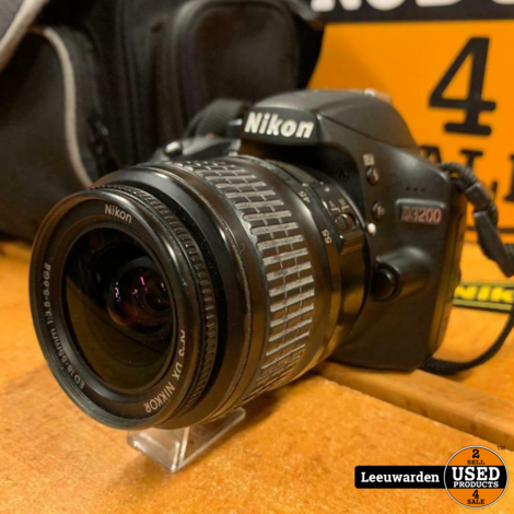 Nikon D3200 + Lens en Tas