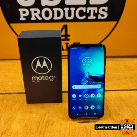 Motorola Moto G8 Plus -XT2019-1 - 4 GB/64 GB - Dual SIM - Cosmic Blue