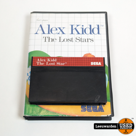 Alex Kidd The Lost Stars - SEGA MasterSystem Game