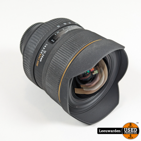 Sigma 12-24mm f/4.5-5.6 DG HSM - Groothoeklens voor Nikon