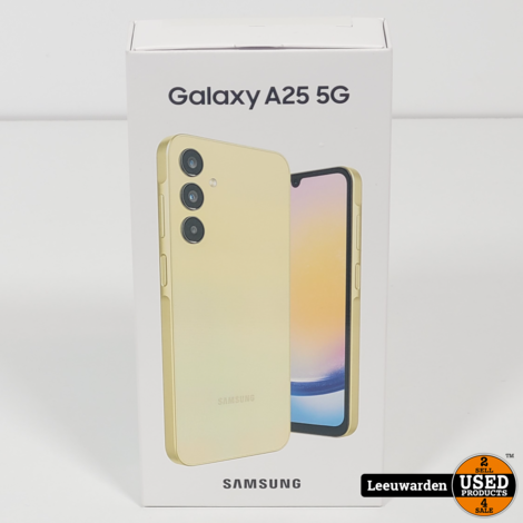 Samsung Galaxy A25 5G | Yellow | 128 GB (NIEUW)