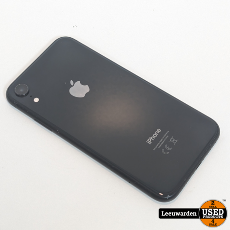 Apple iPhone XR Black - 64 GB - iOS 17 - 84 Procent Batterij