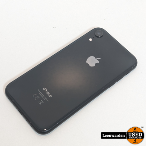 Apple iPhone XR Black - 64 GB - iOS 17 - 84 Procent Batterij