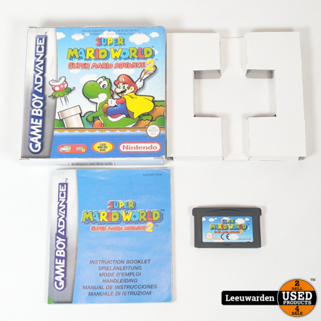 GBA - Super Mario World - Super Mario Advance 2 Compleet
