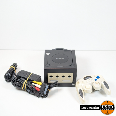 Nintendo GameCube - Inclusief Third-Party Controller + Alle kabels