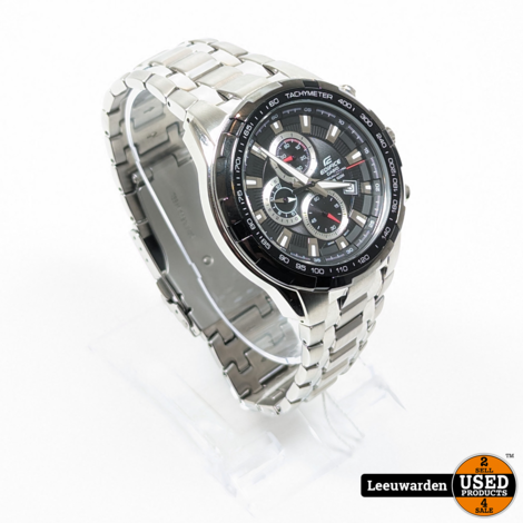 NEW! Casio Edifice 5118 EF-530 - Stalen Herenhorloge