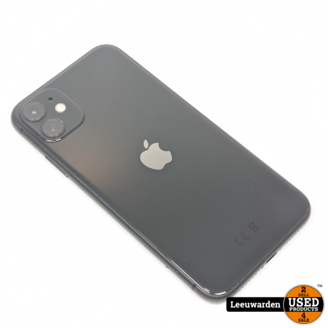 Apple iPhone 11 Zwart - 128 GB - C-Grade