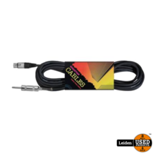 SEB-600-S | Sebastian speaker kabel 7,5 meter, xlr female - 6.3mm jack, met grote behuizing