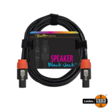 SC-230-5 | Boston Black Jack speakerkabel 5 meter, speakon + speakon, 2 x 1,5mm