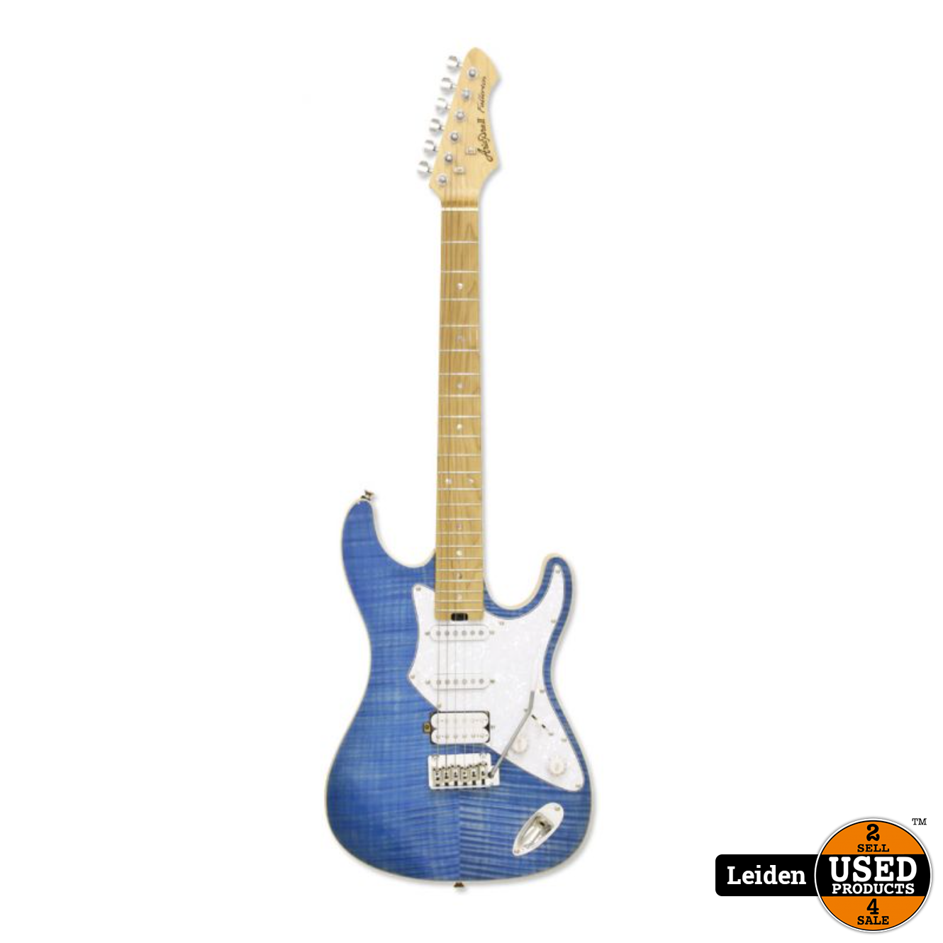 druiven lont Zegevieren Aria Electric Guitar Turquoise Blue 714-MK2 TQBL - Used Products Leiden