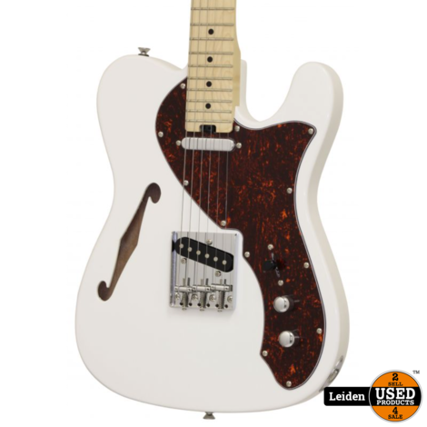 Aria Electric Guitar White 615-TL TTWH