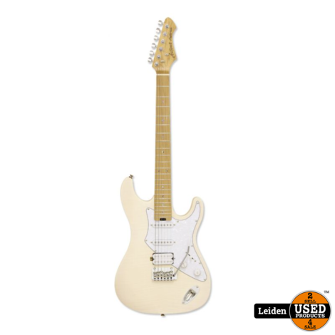 Aria Electric Guitar Marble White 714-MK2 MBWH