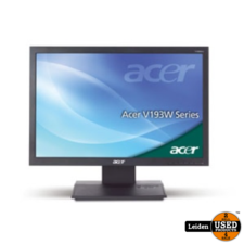 Acer Acer V193WCB 19-inch Monitor - Zwart