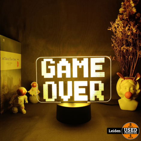 Backlight 'Game Over' Lamp