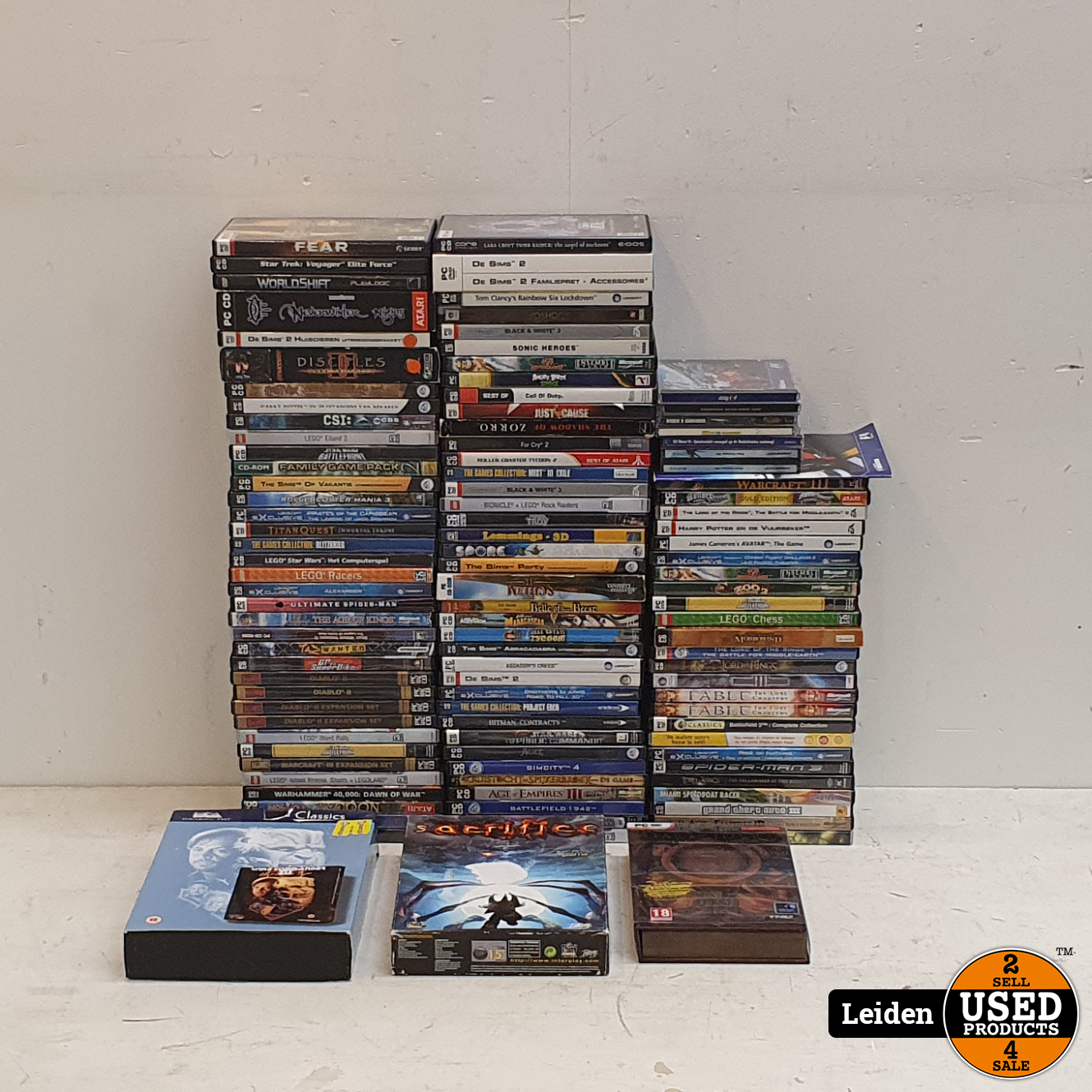 dik gevogelte Fervent Diverse PC Games (+/- 100 stuks) stuk prijs €5,- - Used Products Leiden