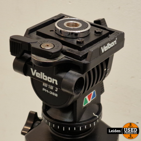 Velbon D-600 Statief + Velbon PH-368 Panorama Statiefkop