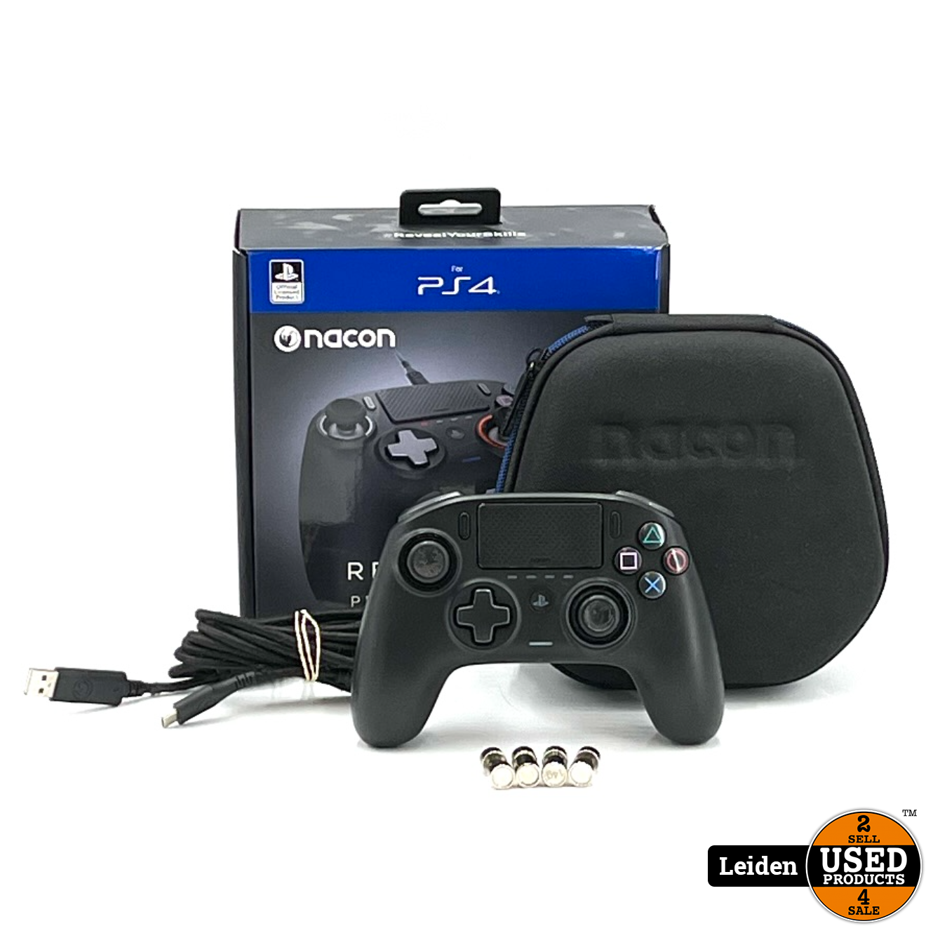 Dollar Zwerver Museum Nacon Revolution Pro 3 Official Licensed Controller - PS4 - Zwart - Used  Products Leiden