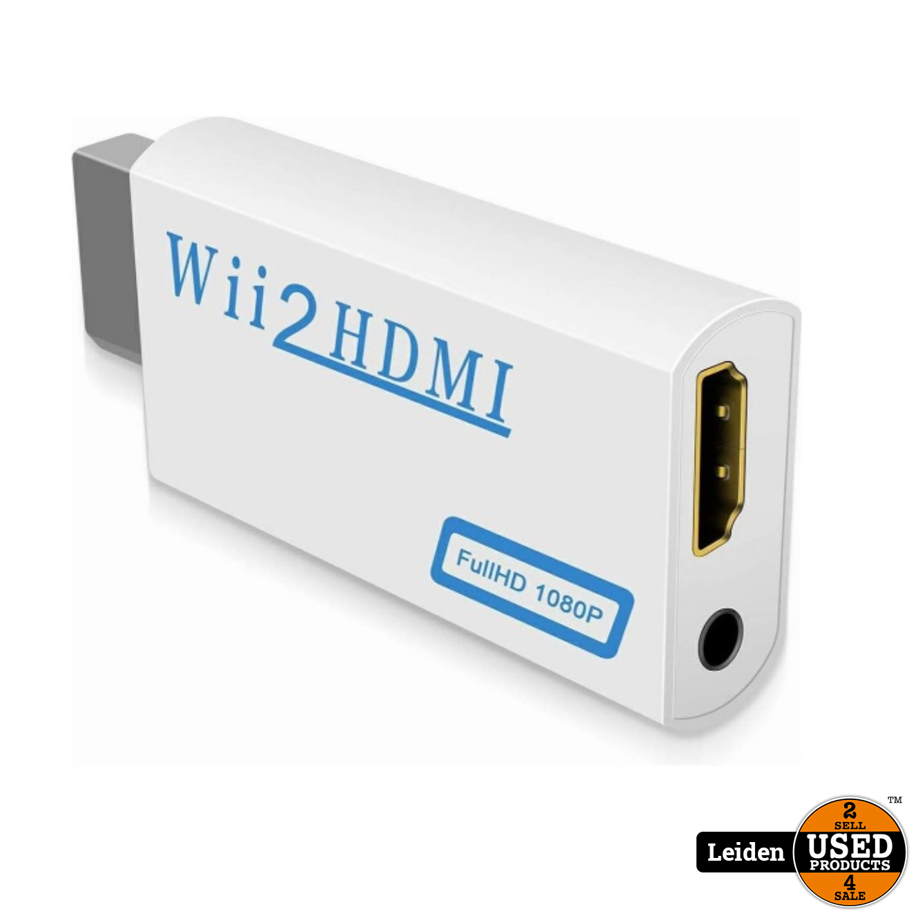 Gorgelen buik functie Wii naar HDMI Adapter Converter 1080p Full HD Kwaliteit - Wit - Used  Products Leiden