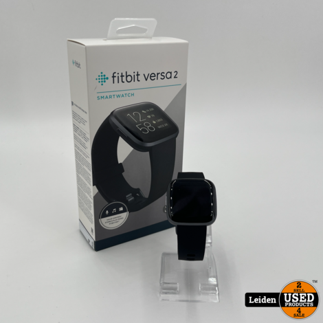 Fitbit Versa 2 - Smartwatch - Zwart