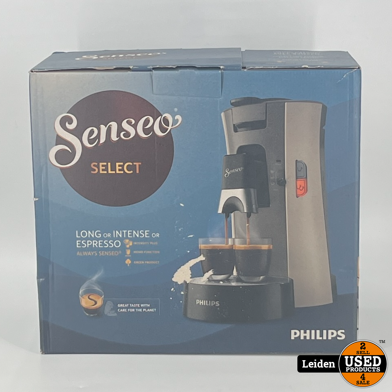 CSA240/30 Senseo Select Koffiepadmachine Beige/Grijs (NIEUW uit doos) Used Products