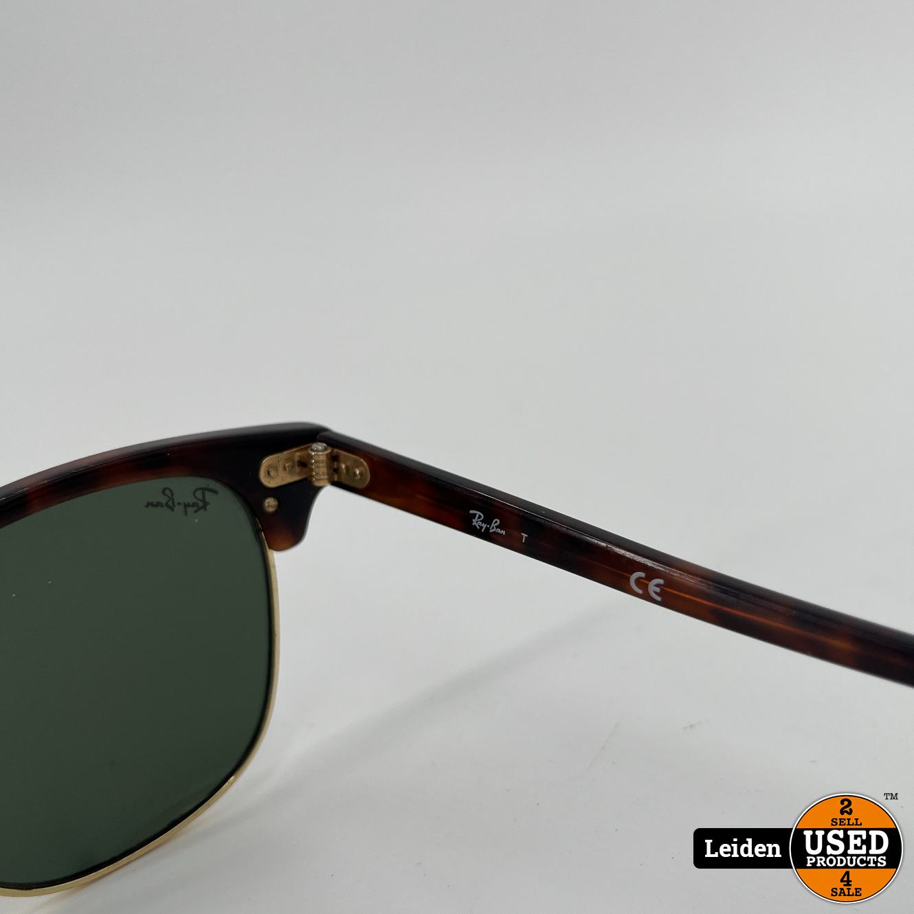 Toelating Dierentuin s nachts Inspiratie Rayban Clubmaster RB3016 Zonnebril - Used Products Leiden