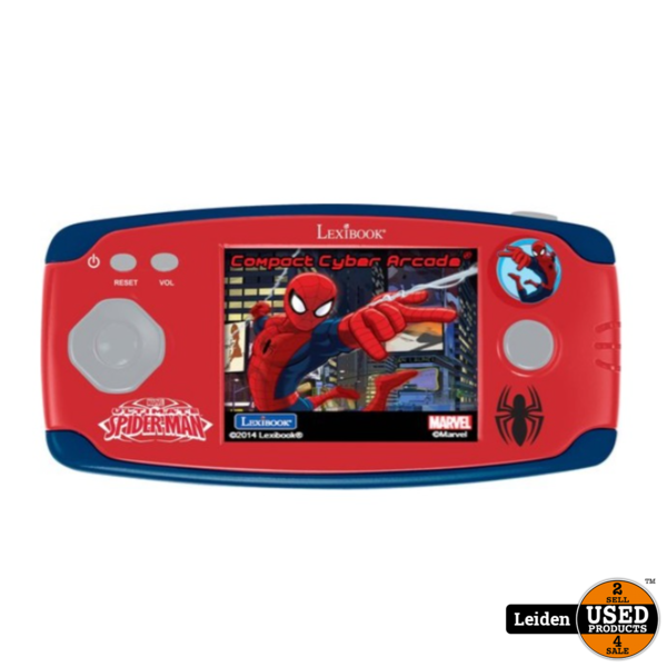 Lexibook Spiderman Videogameconsole - Compact Cyber Arcade Console