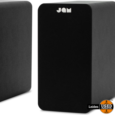 JAM Boekenplank Speakers - Bluetooth - Zwart (NIEUW uit doos)