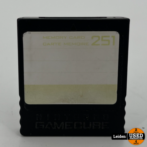 Nintendo GameCube Geheugenkaart 251 Blocks