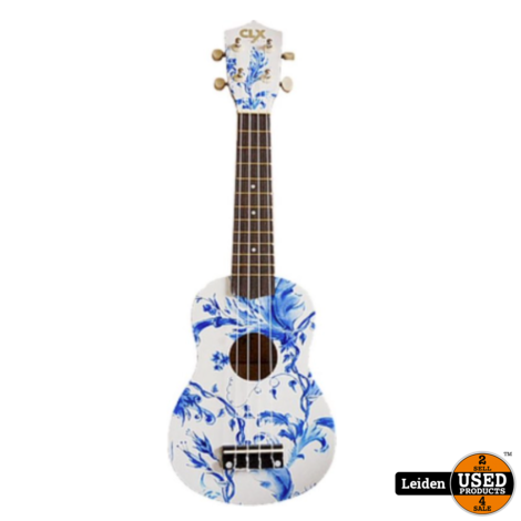 CLXmusic Ukulele (Delft's Blauw)