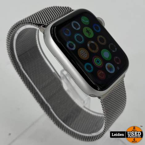 Apple Watch Series 4 - Smartwatch - Wit/Zilver - 44mm