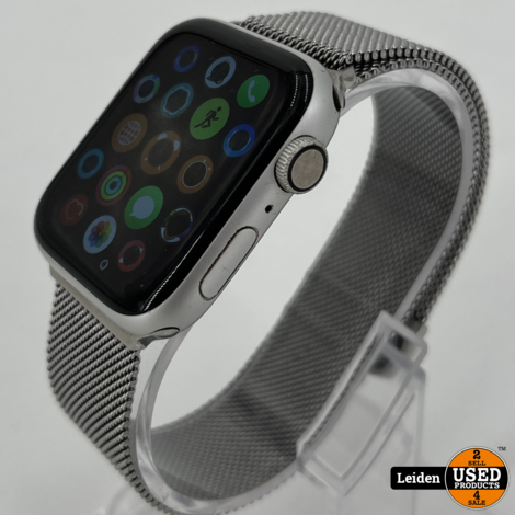Apple Watch Series 4 - Smartwatch - Wit/Zilver - 44mm