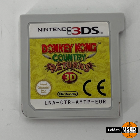 Donkey Kong Country Returns 3D - (Nintendo 3DS) | Losse cassette