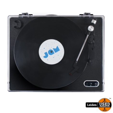 JAM Spun Out Bluetooth Platenspeler - USB - Zwart (NIEUW uit doos)