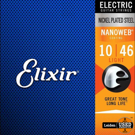 EL-12052 | Elixir Nanoweb snarenset electrisch coated