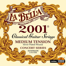 L-2001M | La Bella 2001 Series snarenset klassiek nylon