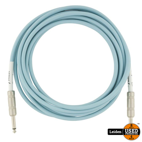 Fender Original Series Instrumenten Kabel 3M - Daphne Blauw